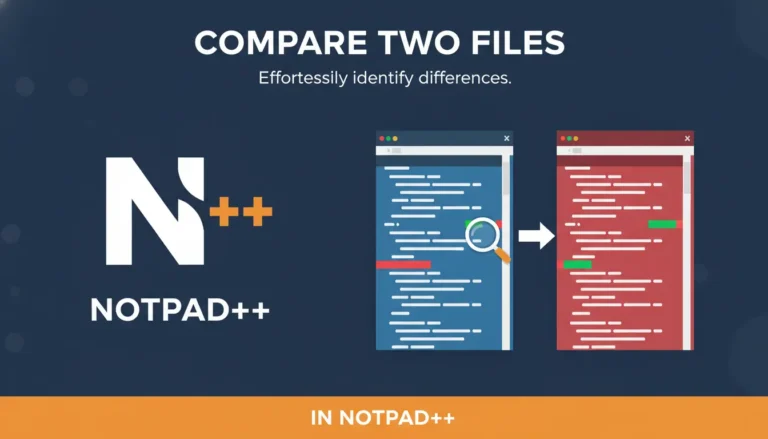 How to compare two files in notepad++